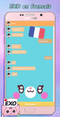 Exo Messenger! Chat Simulator Screen Shot 1