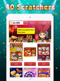 Kartu Gosok Lotere - Mahjong Screen Shot 3