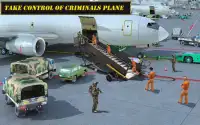 Criminoso transporte 3d avião Screen Shot 4