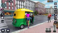 Modern Rickshaw Driving Games Screen Shot 3