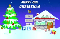 Angry Owl Christmas Screen Shot 0