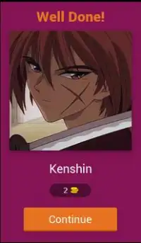 Popular anime characters Quiz Screen Shot 1