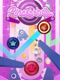 Pinball Cartoon Princess Games Screen Shot 4