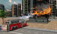 Firefighter truck sim 2016 Screen Shot 4