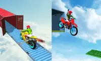 Impossible Moto Bike BMX Tracks Stunt Screen Shot 0
