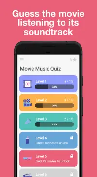 Movie Music Quiz - Blindtest Screen Shot 0