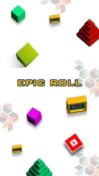 Epic Roll - Cube Runner Screen Shot 4