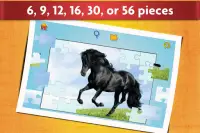 Horse Jigsaw Puzzles Game Kids Screen Shot 7