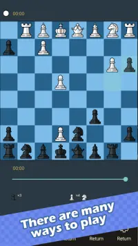 체스 보드 게임 - 친구와 놀아 Screen Shot 3