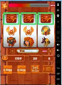 Slots - Pharaoh's Journey Screen Shot 4