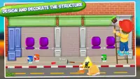 बस स्टेशन बिल्डर: सड़क निर्माण खेल Screen Shot 4