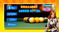 Billiards Crash 8 Pool Screen Shot 0