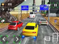 corrida de rua no simulador de carro 2018 - piloto Screen Shot 1