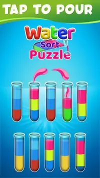 Water Sort Color Sorting games Screen Shot 4