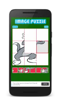 Image Puzzle - Tom and Jerry Screen Shot 0