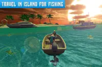 Simulador de pesca en barco: Wild Fish Hunting Screen Shot 1