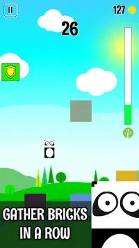 Brick Jump: 2D Arcade Block Challenge Screen Shot 2