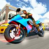 Highway Police Moto Rider Racing Game 2018