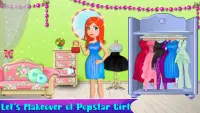 Popstar Girls Makeover & Dress Up Screen Shot 1