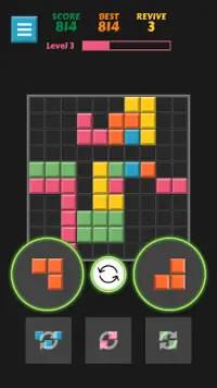 Block Puzzle - Hexa and Square Screen Shot 3