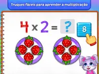 Jogos matemática multiplicação Screen Shot 8