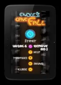 Endless Cave Fall - Arcade Screen Shot 7