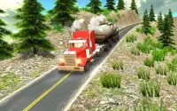 Oil Tanker Truck Driving Game Screen Shot 2