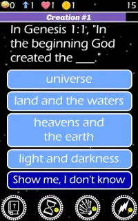 Play The Genesis Bible Trivia Quiz Game Screen Shot 7