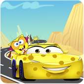 Spongbob McQueen Racing