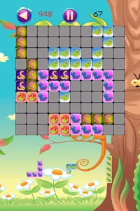 Snake And Worm Box Puzzle Screen Shot 1