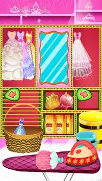 Wardrobe jogos da princesa Screen Shot 3