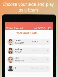 Rackword - Online word game Screen Shot 15