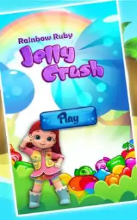 Rainbow Ruby Jelly Crush Screen Shot 0
