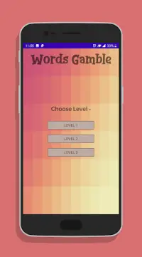 Word Gamble Screen Shot 2