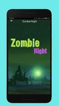 Zombie Night - Best Zombies Game Screen Shot 1