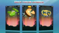 Knife Throw Legends : Knife Throw 3D Part 2 Screen Shot 2