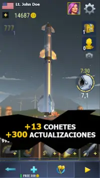 Space Rocket M, simulador Screen Shot 6