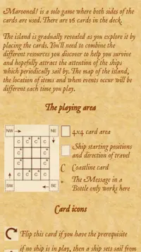 Marooned is a cards solitaire Screen Shot 2