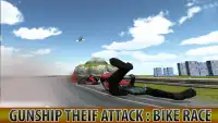 Gunship Thief Aanval:Bike Race Screen Shot 2