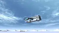 Winter Bus Flying Screen Shot 2