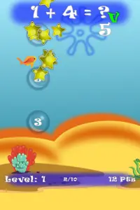 Fish Math Fun Matematicas Screen Shot 2