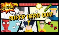 Super Hero Quiz Screen Shot 0
