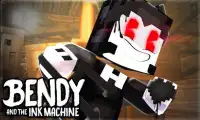 Bendy Ink Machine Mod per Minecraft PE Screen Shot 1