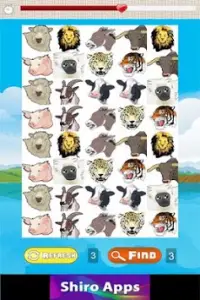 Animal Matching Game for Kids Screen Shot 2