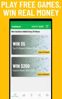 Make Money Free: Play Games & Win Real Cash Prizes Screen Shot 0