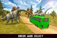 Dinosaur park conductor de bús Screen Shot 8