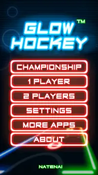 Glow Hockey Screen Shot 5