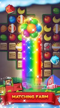 My Juice Bar: Match 3 Puzzle Fruit Farm Screen Shot 0