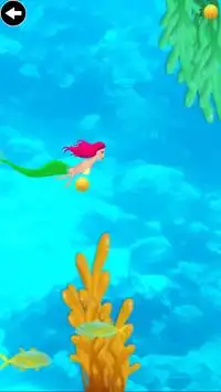 mermaid swimming underwater Screen Shot 0