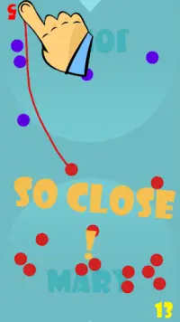 Tap & Drag: Two player game Screen Shot 0